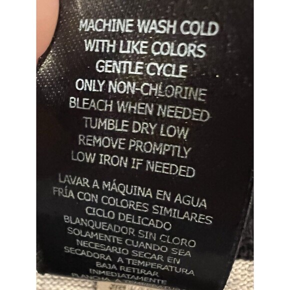 Disney Women’s Mickey Mouse Sleepwear Pajama Top Blue Loungewear Medium - Picture 6 of 6